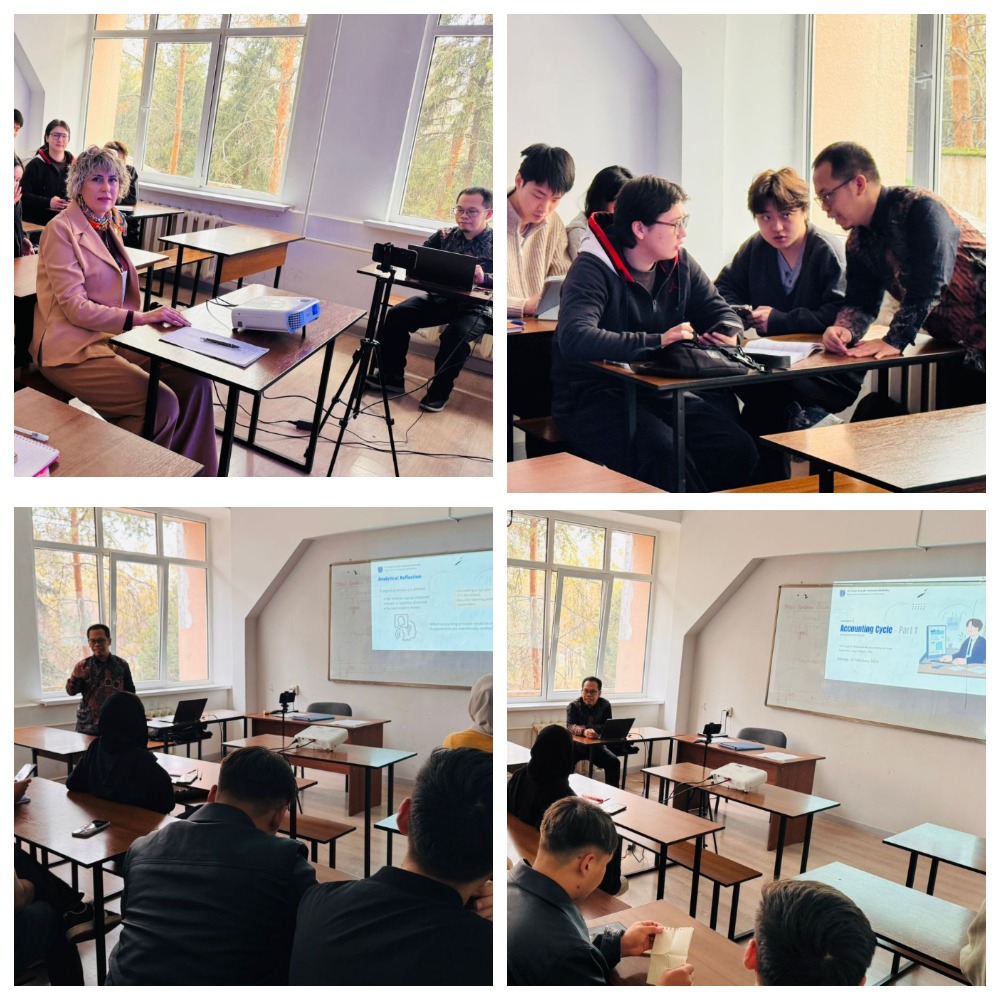 "Есеп және аудит" ББ 1 курс докторанты Дани Сугиридің педагогикалық практикасы